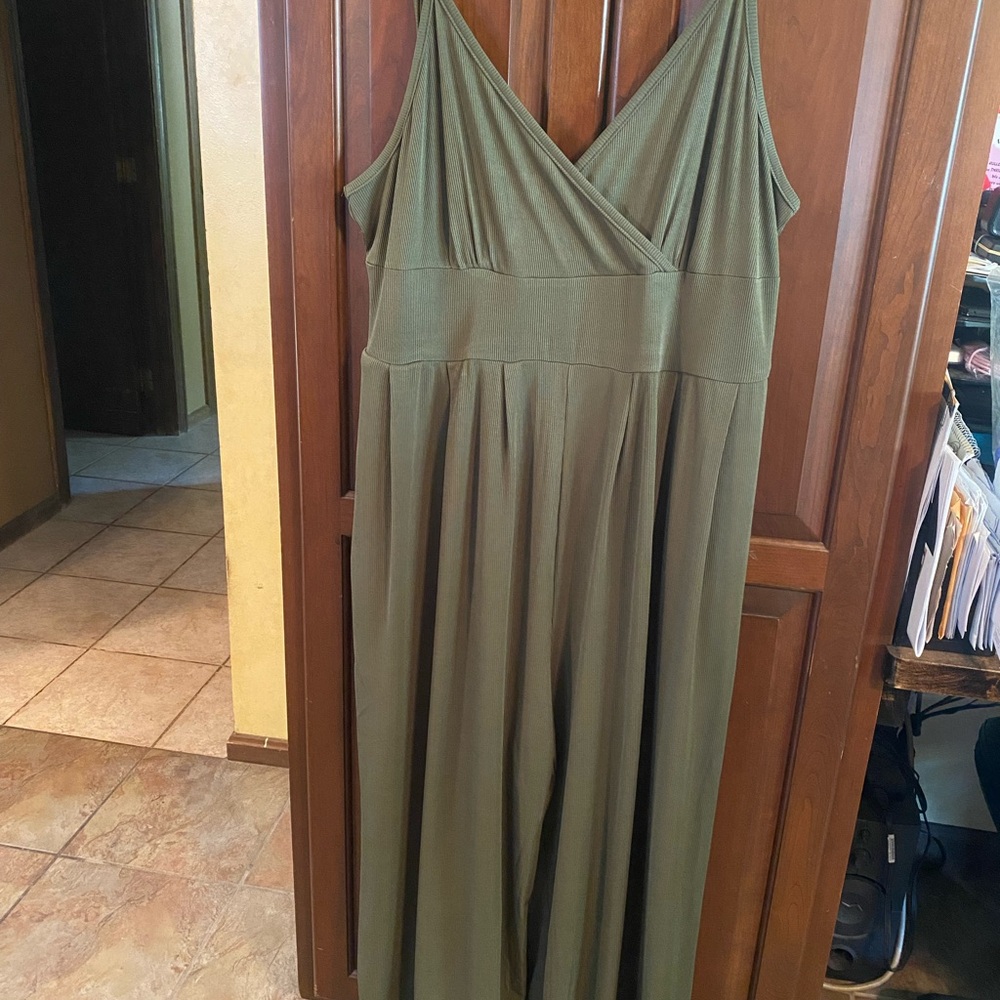 Cider Olive Maxi Dress